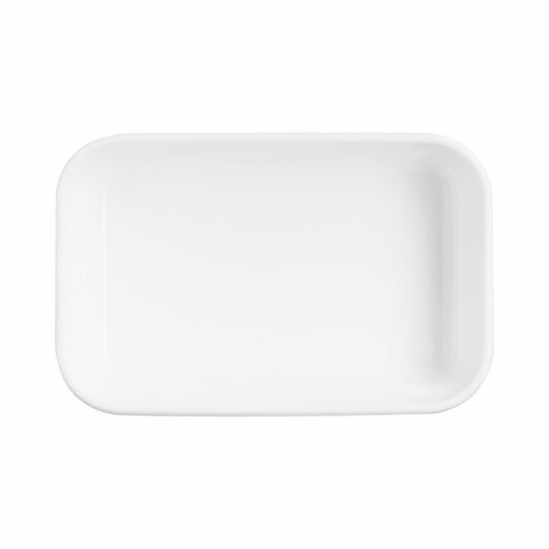 Ravier rectangulaire blanc verre 14 cm Restaurant Blanc Arcoroc