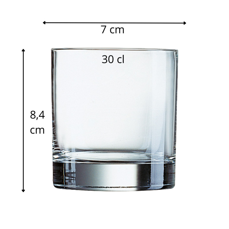 Gobelet verre 30 cl Islande Arcoroc