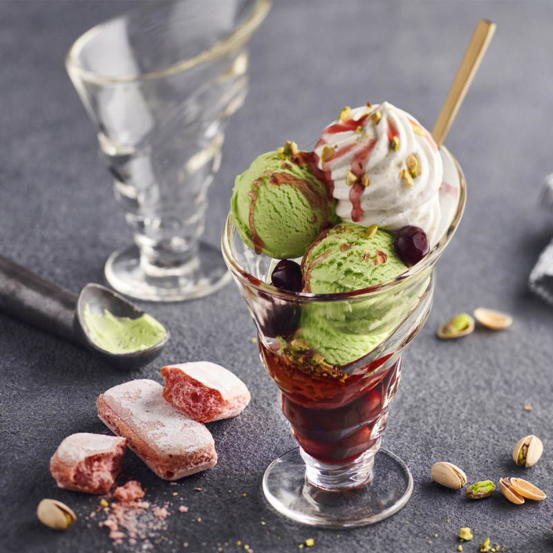 Coupe à dessert rond transparent verre pressé Ø 11,6 cm Circee La Rochere