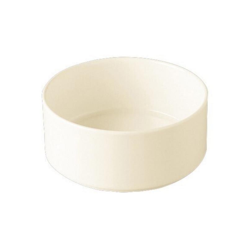 Coupelle rond ivoire porcelaine vitrifiée Nordic Rak