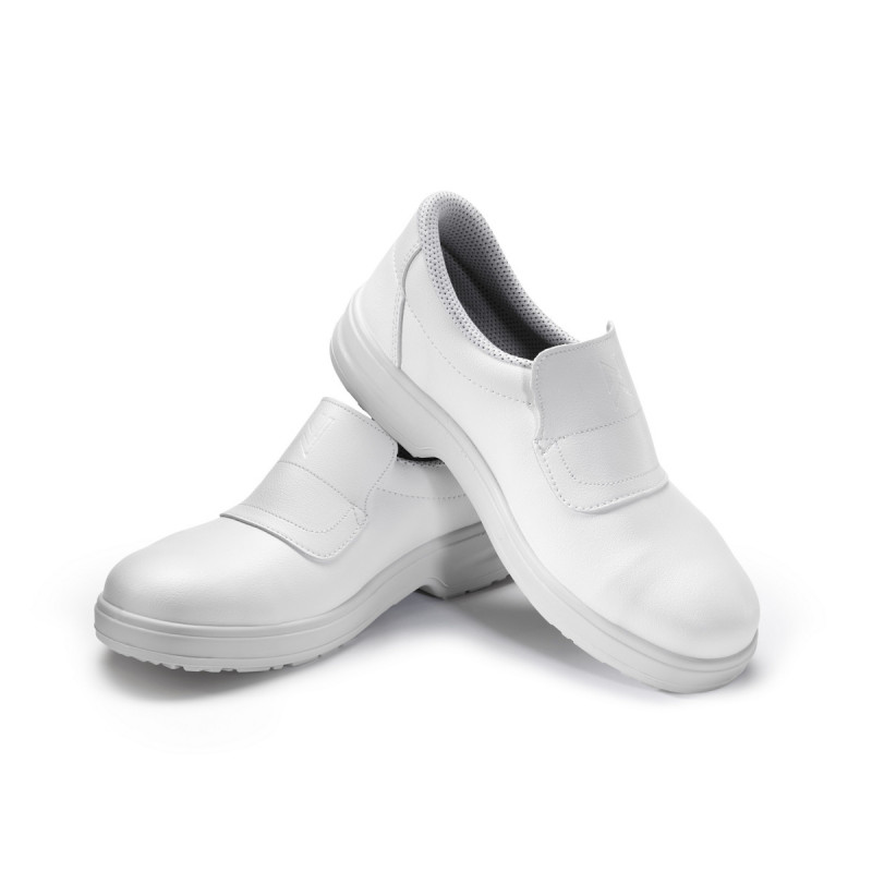 Chaussures mocassin de sécurité mixte blanc 45 Tony Nordways