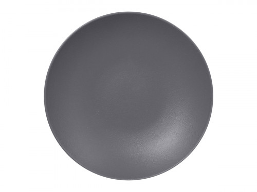 Assiette coupe creuse rond Gris stone porcelaine vitrifiée Ø 29,9 cm Neo Fusion Rak