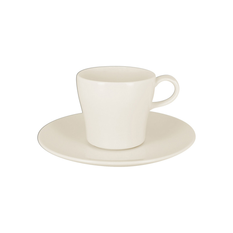 Tasse à thé rond ivoire porcelaine vitrifiée 20 cl Ø 8,1 cm Mazza Rak