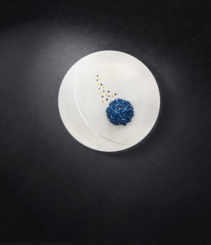Assiette plate rond blanc porcelaine vitrifiée Ø 26,5 cm Moon Rak
