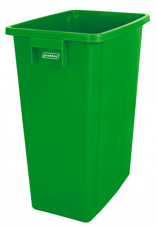 Collecteur tri sélectif plastique 60 L vert Probbax
