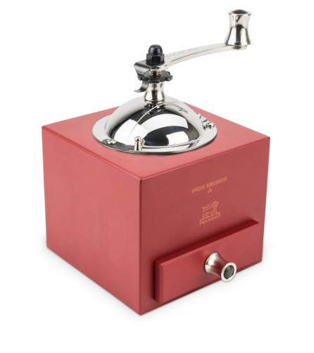 Moulin à poivre rouge Ø 11 cm 13 cm Olivier Roellinger Peugeot Saveurs