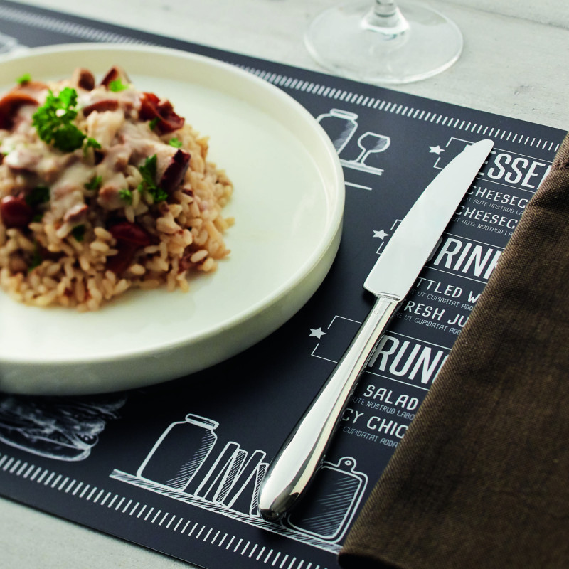 Couteau de table 21,2x1,9x0,8 cm Lazzo Chef & Sommelier