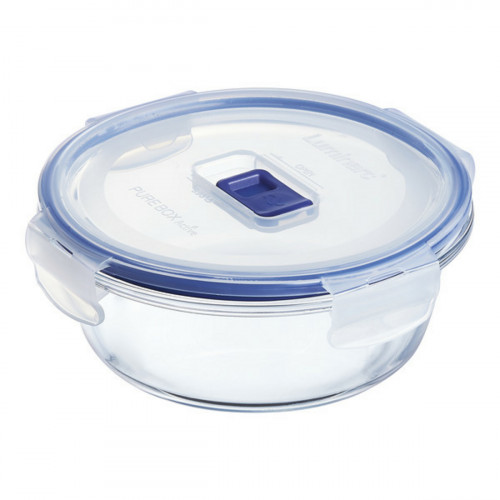 Boîte avec couvercle rond transparent verre trempé Ø 15,9 cm Pure Box Active Luminarc