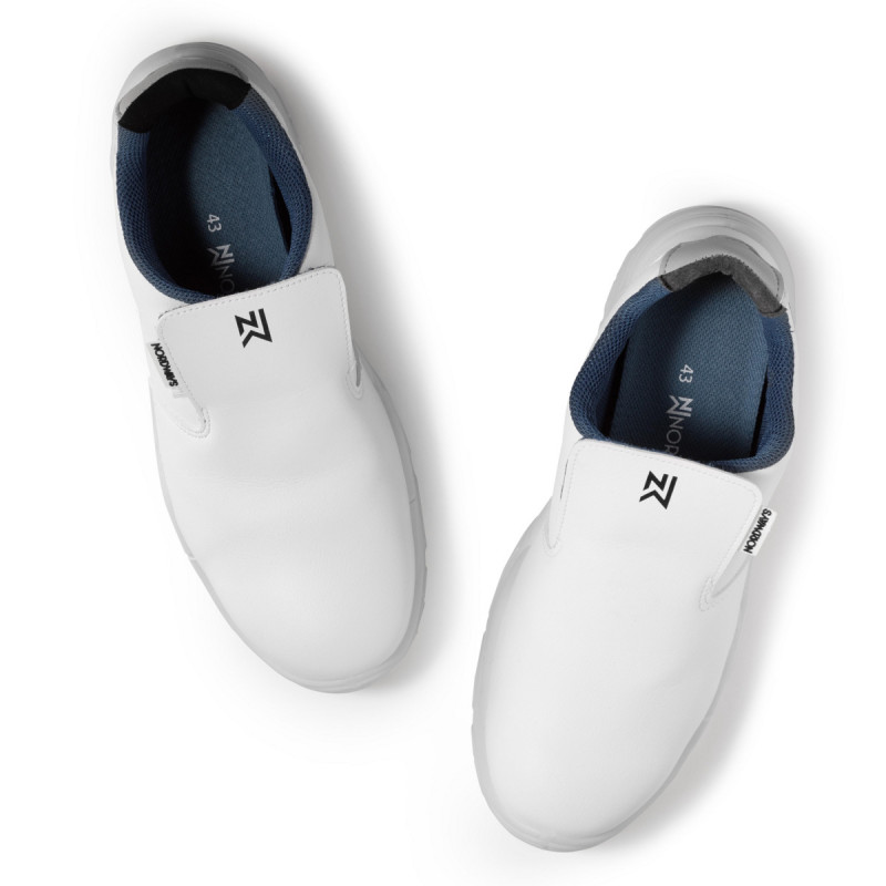 Mocassins de sécurité blanc 38 Brice Plus Nordways
