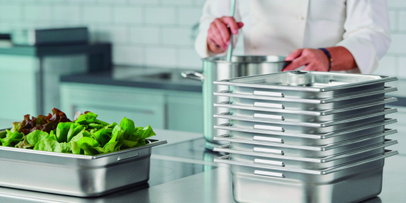 Bac GN 1/4 inox 18/10 P15 cm 4,1 L Pujadas