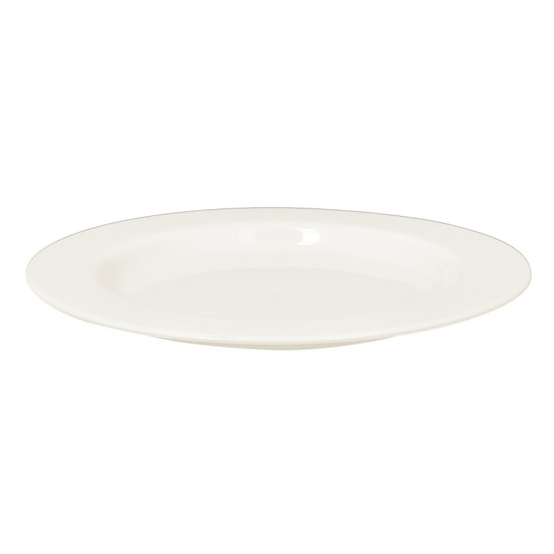 Couvercle rond blanc porcelaine vitrifiée Ø 17,3 cm Amaze Rak