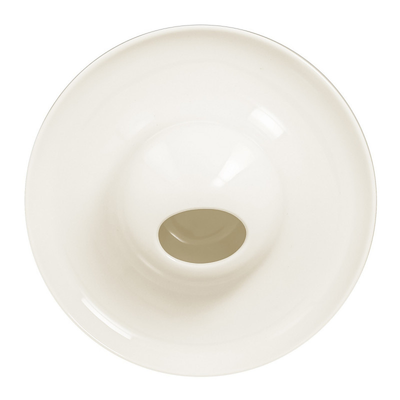 Couvercle rond blanc porcelaine Ø 9 cm Ashore Rak