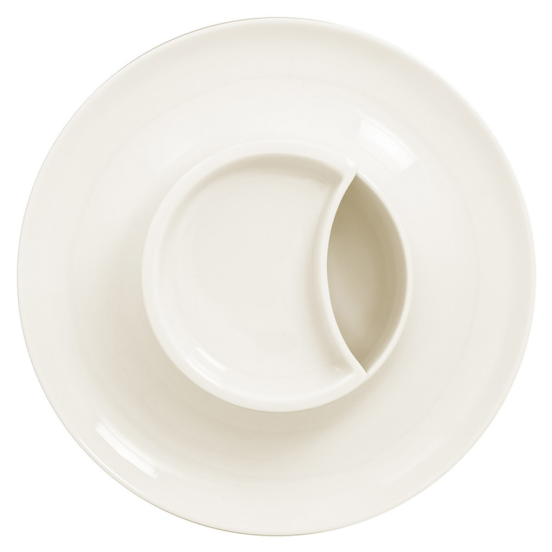 Couvercle blanc porcelaine 12,5 cm Ashore Rak