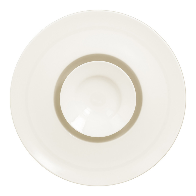 Assiette extra creuse rond blanc porcelaine vitrifiée Ø 29 cm Chill Rak