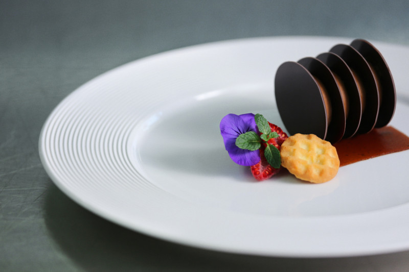Plat ovale blanc porcelaine vitrifiée 36 cm Evolution Rak