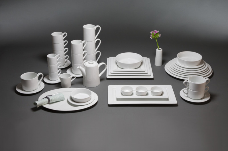 Bol rond blanc porcelaine vitrifiée Ø 21 cm Access Rak