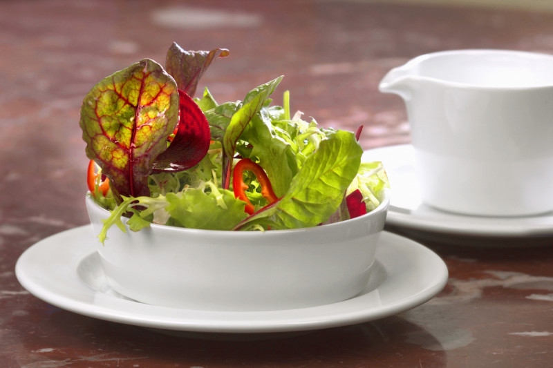 Assiette plate rond blanc porcelaine vitrifiée Ø 31 cm Access Rak