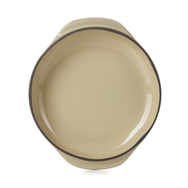 Cassolette rond beige porcelaine Ø 14 cm Caractere Revol