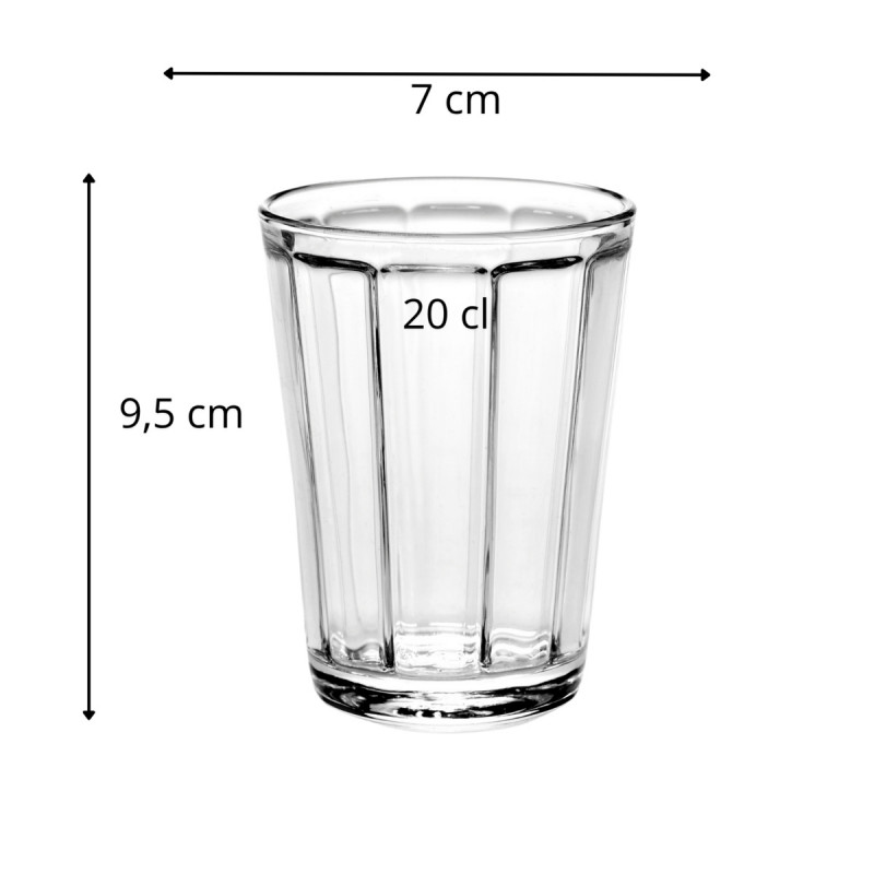 Gobelet verre 20 cl Surface Serax