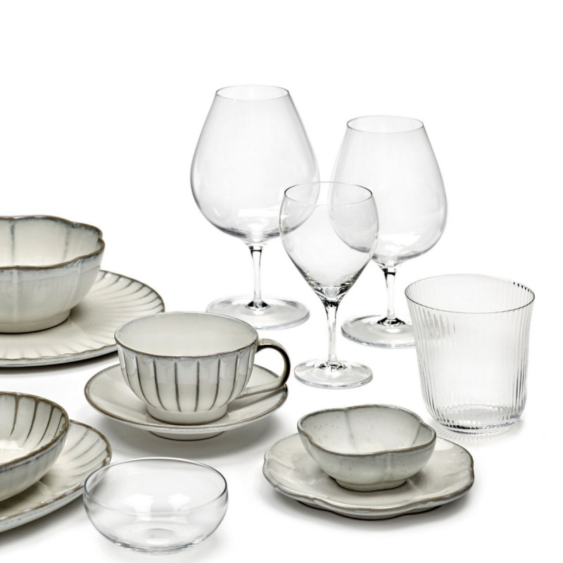Verre à pied verre 70 cl Inku Serax