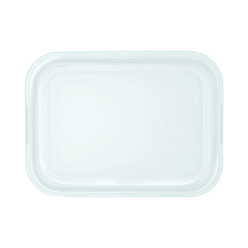 Couvercle pour boite 122cl rectangulaire transparent polypropylène (pp) 21,2 cm Food Box Arcoroc
