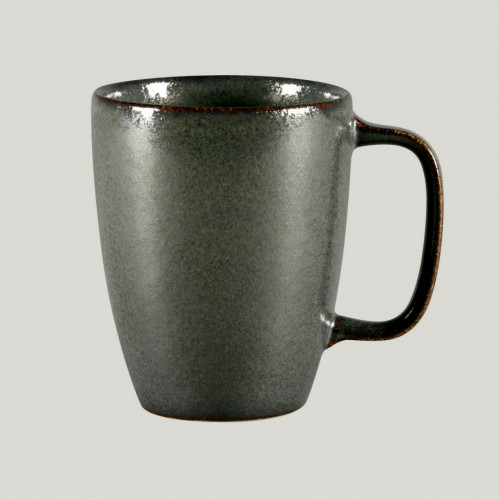 Mug noir porcelaine 30 cl Ø 8 cm Rakstone Ease Rak