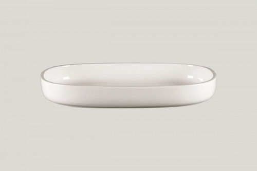 Plat creux ovale blanc porcelaine 33,2 cm Rakstone Ease Rak