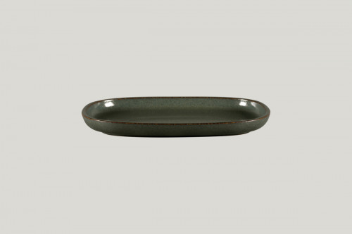 Plat rectangulaire noir porcelaine 26,1 cm Rakstone Ease Rak