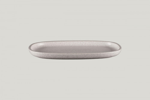 Plat rectangulaire gris porcelaine 30,2 cm Rakstone Ease Rak
