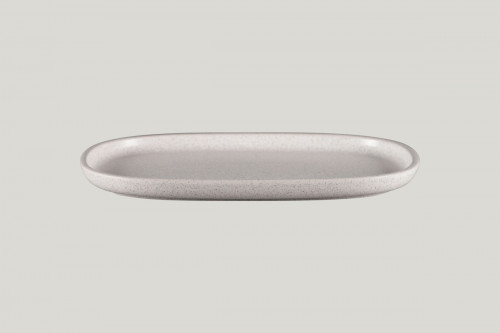 Plat rectangulaire gris porcelaine 33,2 cm Rakstone Ease Rak