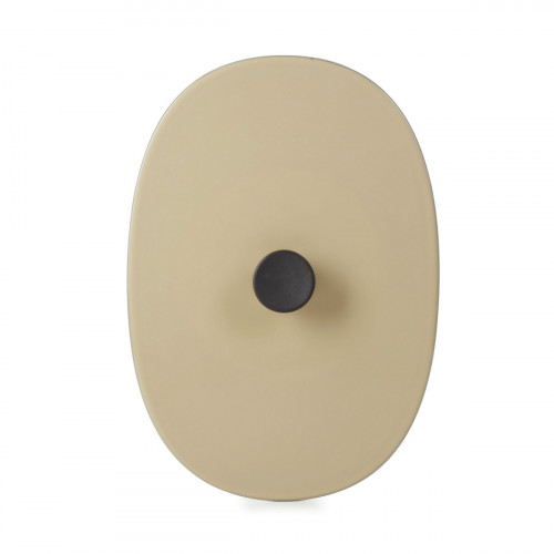 Couvercle pour plat ovale beige porcelaine 19x13 cm Caractere Revol