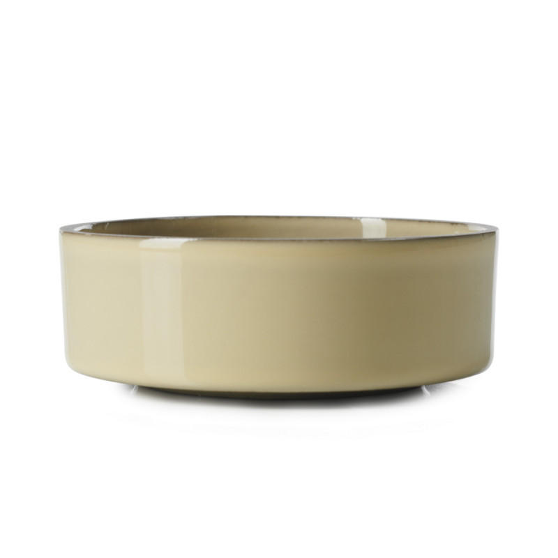 Coupelle rond beige porcelaine Ø 8 cm Caractere Revol