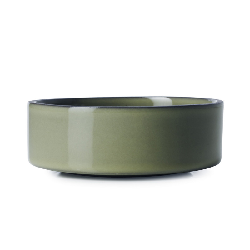 Coupelle rond vert porcelaine Ø 8 cm Caractere Revol