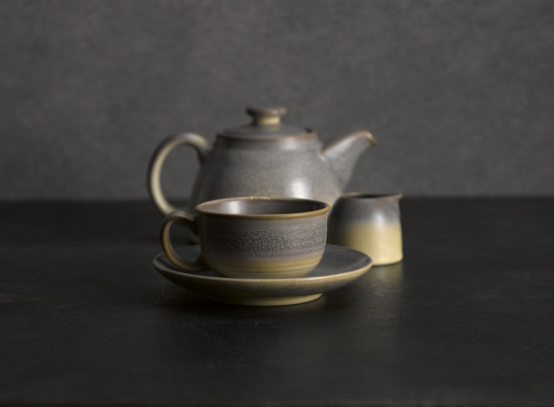 Théière gris porcelaine 82 cl Evo Dudson