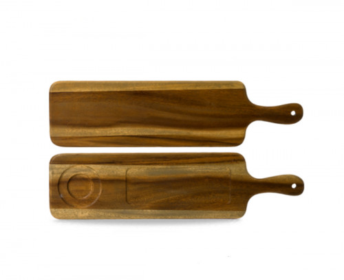 Planche rectangulaire marron bois 54,4 cm Wood Dudson Dudson