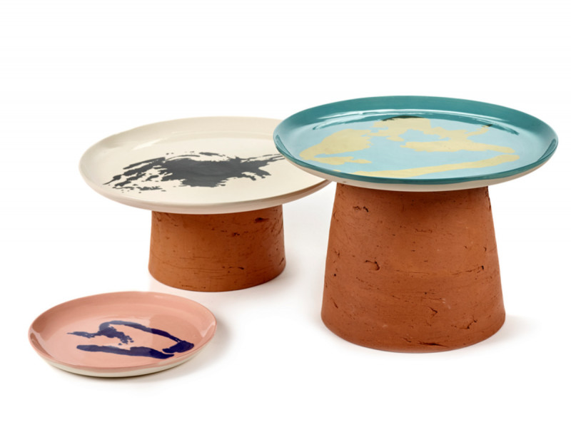 Rehausse rond brun terre cuite Ø 22 cm Feast By Ottolenghi Serax