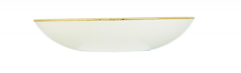 Assiette coupe creuse rond barley white porcelaine vitrifiée Ø 24,8 cm Stonecast Barley Churchill