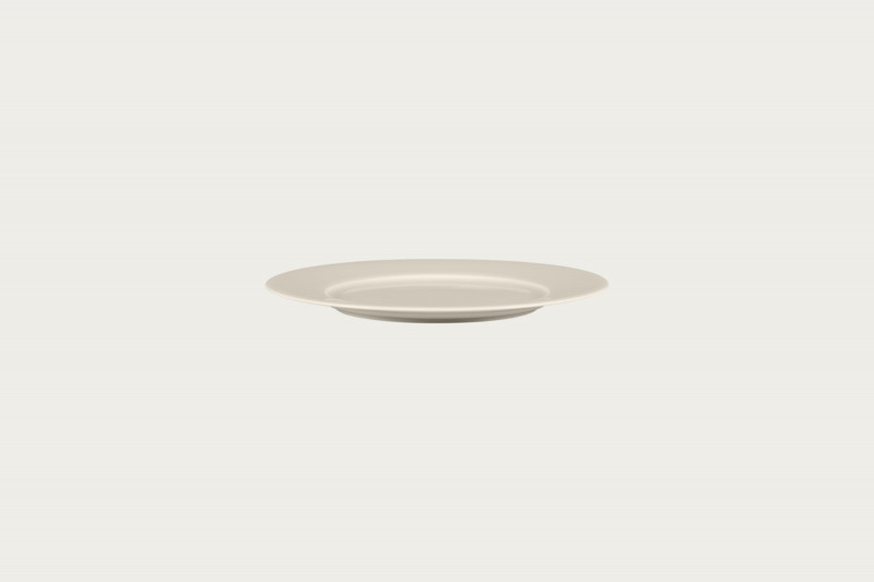 Assiette plate rond ivoire porcelaine Ø 21,9 cm Fedra Rak