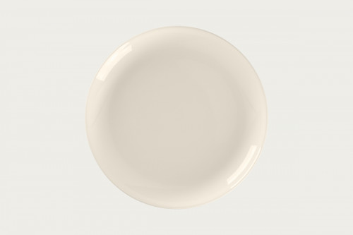 Assiette coupe plate rond ivoire porcelaine Ø 26,8 cm Fedra Rak