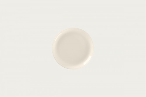 Assiette coupe plate rond ivoire porcelaine Ø 14,8 cm Fedra Rak