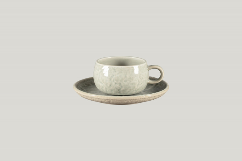 Tasse à café rond céladon porcelaine 25 dl Ø 9 cm Krush Rak