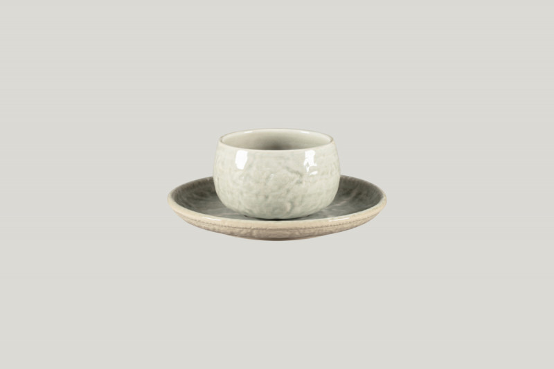 Tasse à café rond céladon porcelaine Ø 9 cm Krush Rak