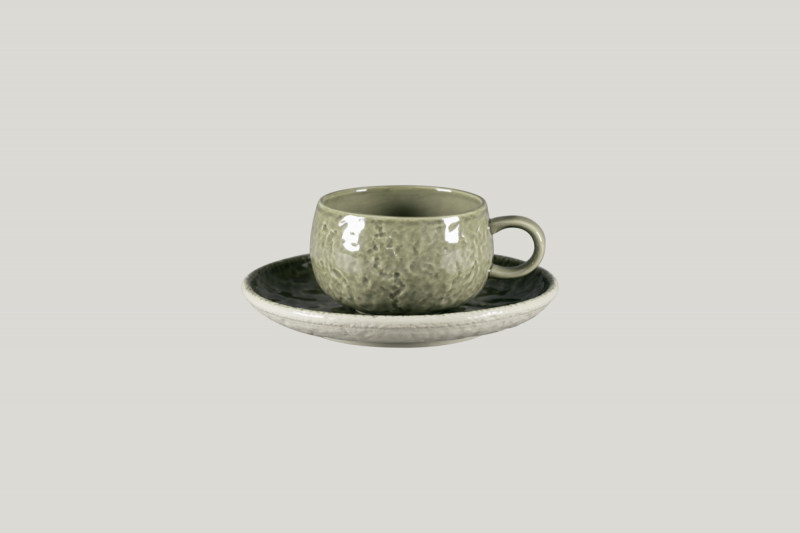 Tasse à café rond steel porcelaine 25 dl Ø 9 cm Krush Rak