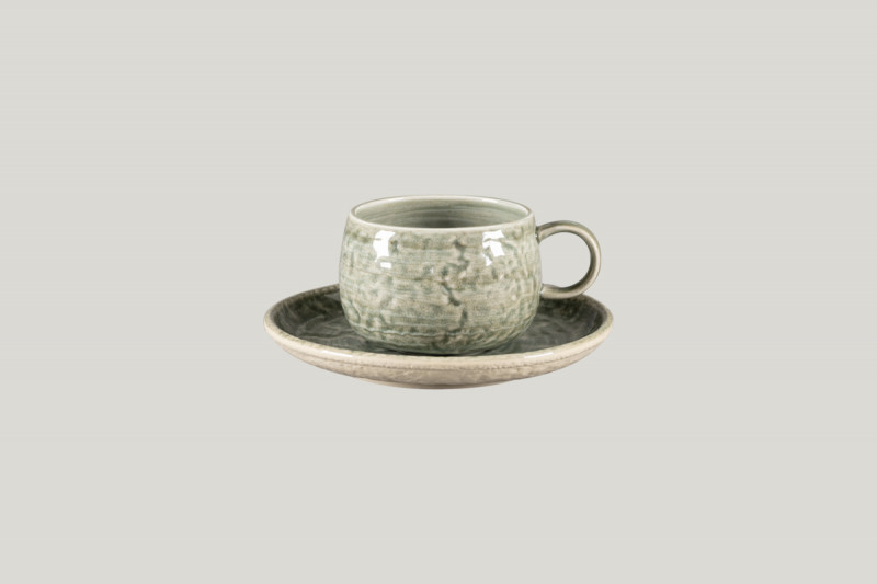 Tasse à café rond Sage porcelaine 28 cl Ø 9 cm Krush Rak