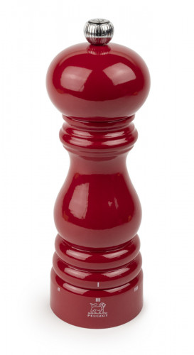 Moulin à poivre droit Rouge passion Ø 5,9 cm 22 cm Paris Peugeot Saveurs