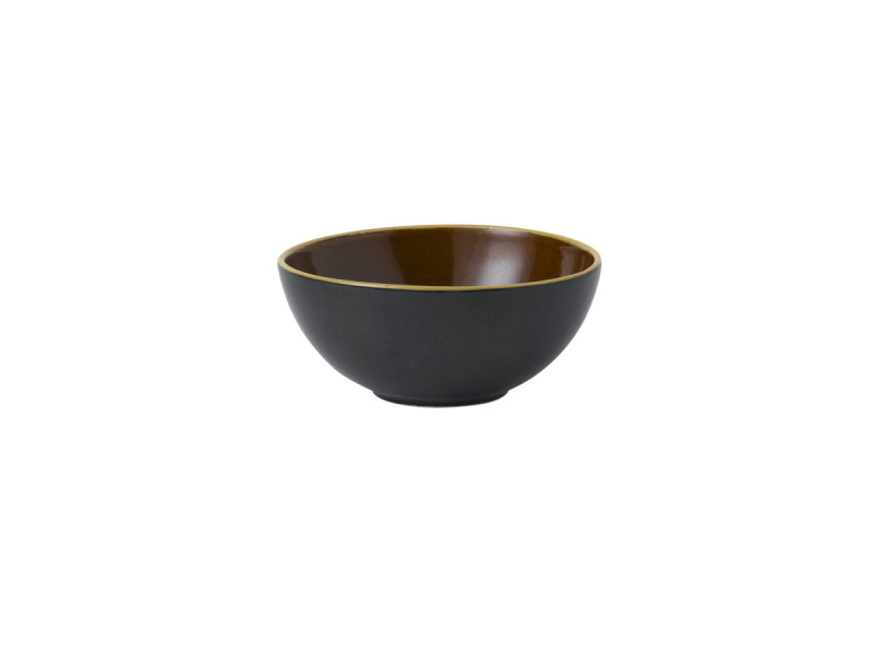 Bol conique noir porcelaine vitrifiée Ø 15,5 cm Nourish Tokyo Churchill