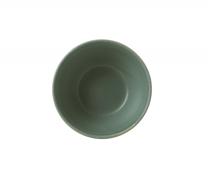Pot conique Andorra Green porcelaine vitrifiée Ø 13 cm Nourish Andorra Churchill
