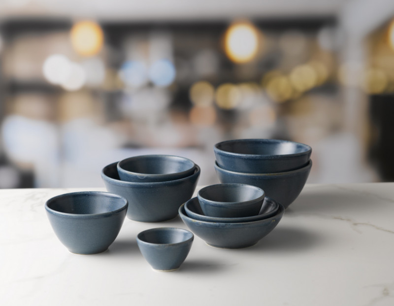 Coupelle / bol rond Andorra Green porcelaine vitrifiée Ø 13 cm Nourish Andorra Churchill