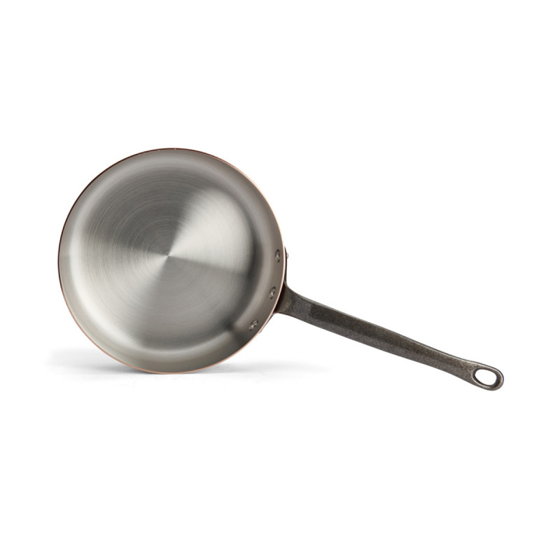 Sauteuse droite cuivre inox Ø 24 cm 6,6 cm 3 L Prima Matera De Buyer