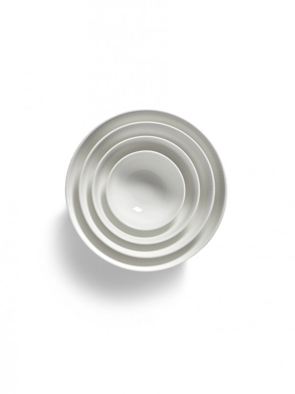 Bol rond blanc porcelaine Ø 9 cm Nido Serax